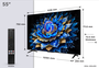 TCL T69C 55T69C Smart TV QLED 4K Ultra HD 55 pulgadas
