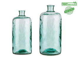 Giftdecor Botella Decorativa Vidrio Primavera 8L Transparente 19x42x19cm