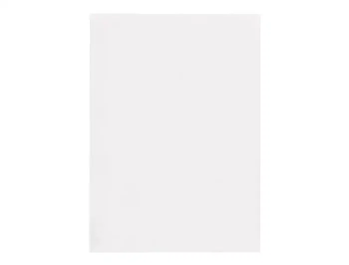 Liderpapel Cartulina A3 180g/m2 Blanco Paquete 30 Hojas en Carpeta Dossier Transparente con Cierre