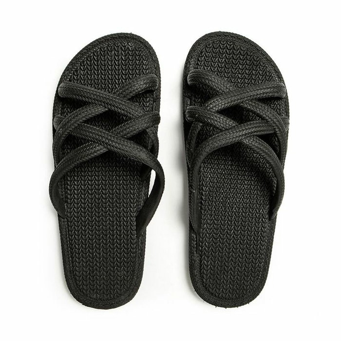 Chanclas para Mujer Brasileras Mersin Negro 30-31