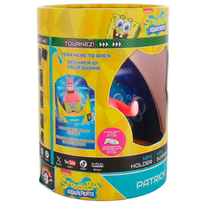 EXQUISITE GAMING Cable Guy Bob Esponja Soporte Auriculares Mini