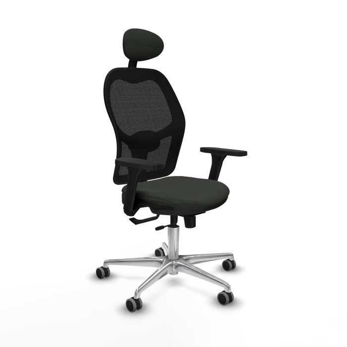 PIQUERAS Y CRESPO Silla de oficina Jorquera con mecanismo Sincro/Traslack y Brazos 3D PIQUERAS Y CRESPO Silla de oficina Jorquera con mecanismo Sincro/Traslack y Brazos 3D