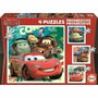 Educa Borrás Puzzle Progresivos Cars 2 (12-16-20-25 piezas)