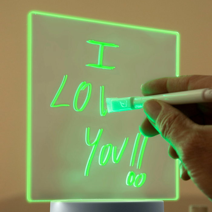Tablero de Notas y Mensajes LED Lemo InnovaGoods Tablero de Notas y Mensajes LED Lemo InnovaGoods
