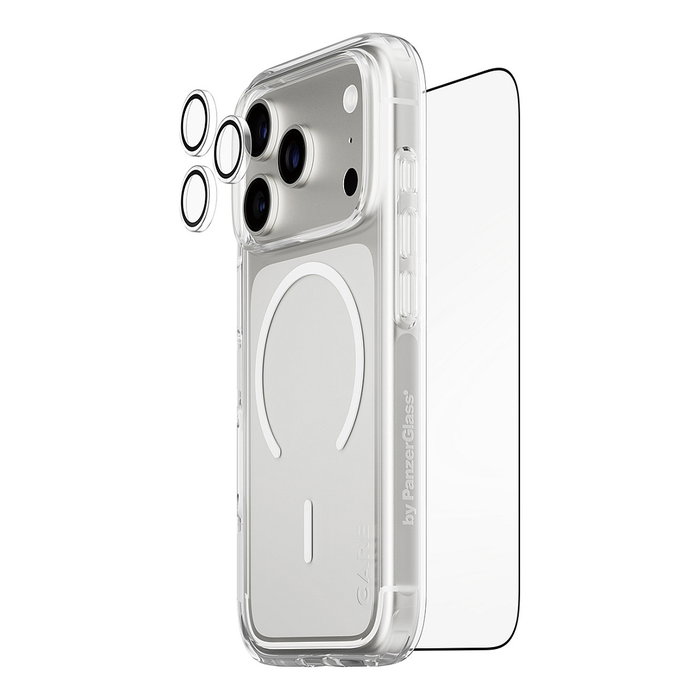PanzerGlass CARE 3-in-1 Explorer Set para iPhone 17 Pro
