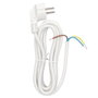 GSC Evolution Cable de Conexión PVC + Sucko 3x1.0mm 3M Blanco