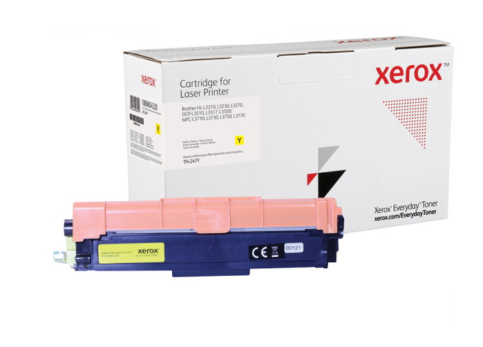 Xerox Everyday Toner Amarillo compatible con Brother TN-247Y Xerox Everyday Toner Amarillo compatible con Brother TN-247Y