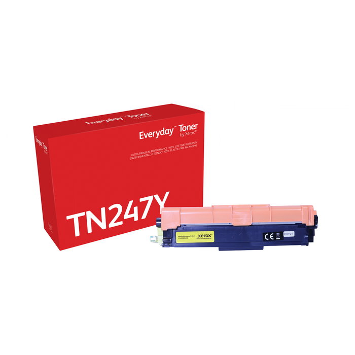 Xerox Everyday Toner Amarillo compatible con Brother TN-247Y Xerox Everyday Toner Amarillo compatible con Brother TN-247Y