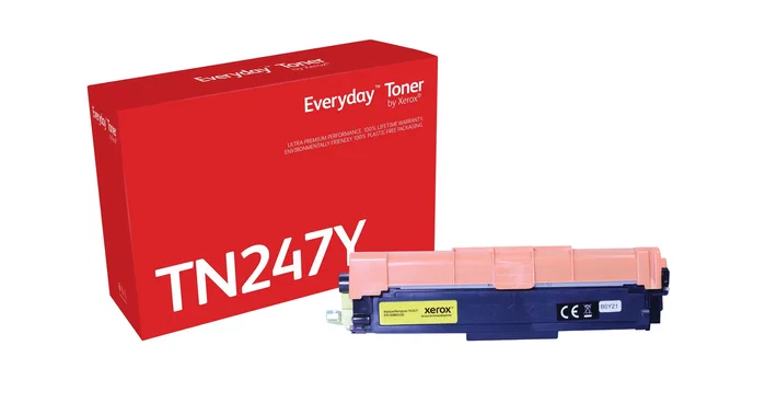Xerox Everyday Toner Amarillo compatible con Brother TN-247Y Xerox Everyday Toner Amarillo compatible con Brother TN-247Y