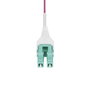 StarTech.com Cable de Fibra Óptica Multimodo OM4 LC a LC UPC 40m Violeta Érica