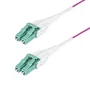 StarTech.com Cable de Fibra Óptica Multimodo OM4 LC a LC UPC 40m Violeta Érica