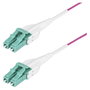 StarTech.com Cable de Fibra Óptica Multimodo OM4 LC a LC UPC 40m Violeta Érica