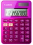 Canon LS-100K Calculadora de Escritorio Básica Rosa - 10 Dígitos, 1 Línea, Alimentación Batería/Solar LR44, Cálculo de Impuestos