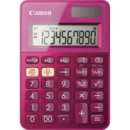 Canon LS-100K Calculadora de Escritorio Rosa de 10 Dígitos