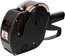 PRYSE Set etiquetadora MX2612 negra con 10 rollos de etiquetas y 1 rollo entintado