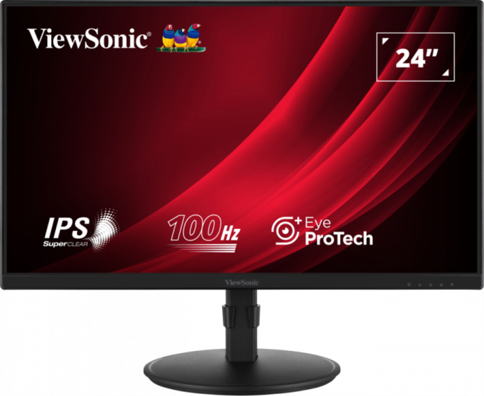 Viewsonic VG2408A-MHD Pantalla para PC 61 cm (24") Full HD LED IPS Negro