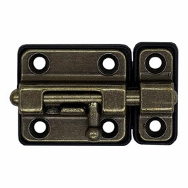 Edm Pasador cerrojo base plástica 35 mm cuero