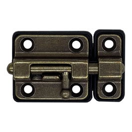 Edm Pasador Cerrojo Base Plástica 35 mm Cuero