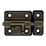 Edm Pasador Cerrojo Base Plástica 35 mm Cuero