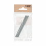 Edm Cuadradillo CDD01 de Acero Zincado 6 x 6 x 90 mm (2 uds)