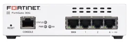 Fortinet FortiGate FG-30G Firewall con 4 puertos GE RJ45 (3 internos, 1 WAN)
