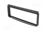 PER.PIC. Bastidor de montaje de radio para Alfa Romeo 1 DIN, negro