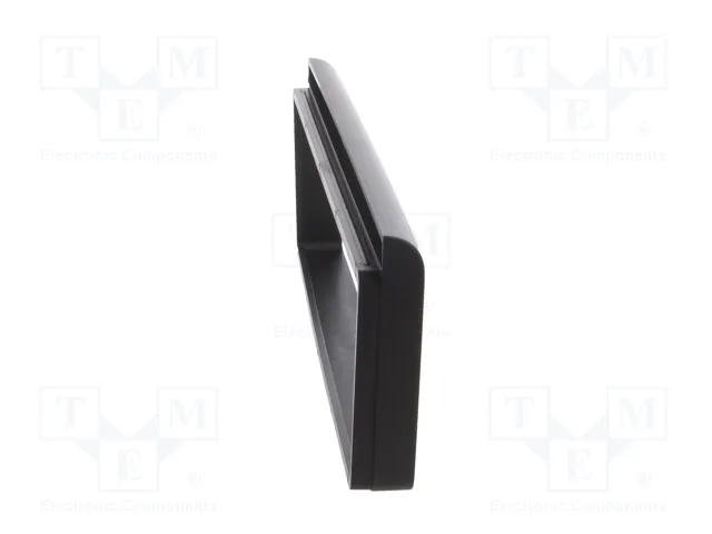 PER.PIC. Bastidor de montaje de radio para Alfa Romeo 1 DIN, negro