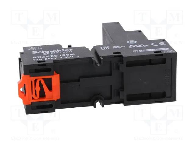 SCHNEIDER ELECTRIC Zócalo de 8 pines para raíl DIN 10A