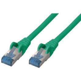 S-Impuls Patchkabel CAT6a RJ45 S/FTP PiMF 0,5m Verde