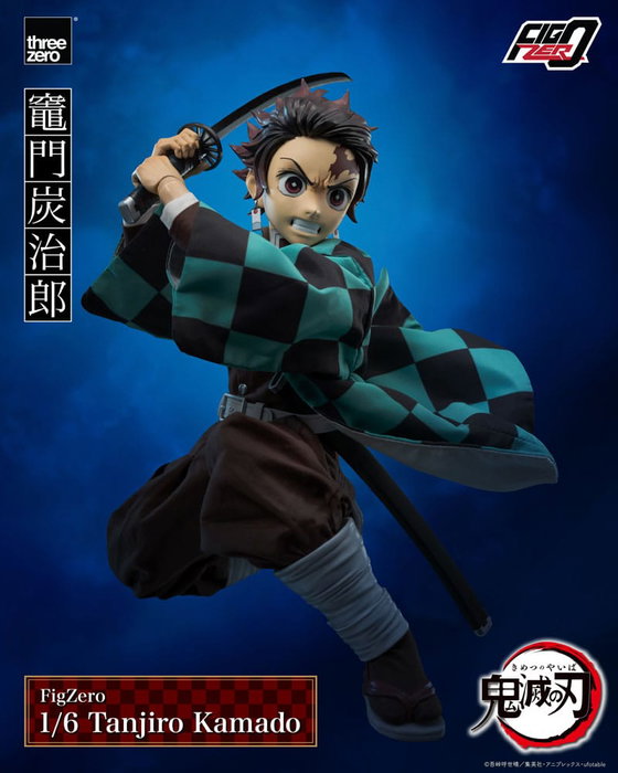 Demon Slayer: Kimetsu no Yaiba Figura FigZero 1/6 Tanjiro Kamado 27 cm