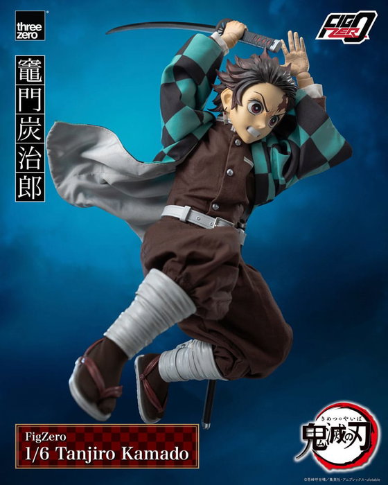 Demon Slayer: Kimetsu no Yaiba Figura FigZero 1/6 Tanjiro Kamado 27 cm