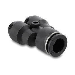 DeLOCK 60753 Conector neumático en forma de Y 2 x 8 mm a 1 x 12 mm