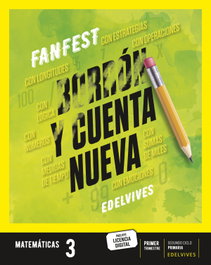 EDELVIVES, MATEMATICAS 3ºEP C.LEON;GAL 23 FANFEST - EDELVIVES