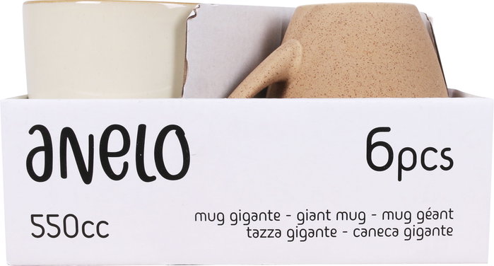Inde Jarra Mug Gigante 550cc Anelo MD