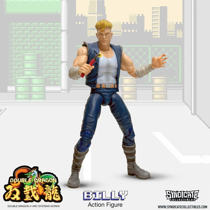 Double Dragon Figura Deluxe 1/12 Billy 18 cm Double Dragon Figura Deluxe 1/12 Billy 18 cm