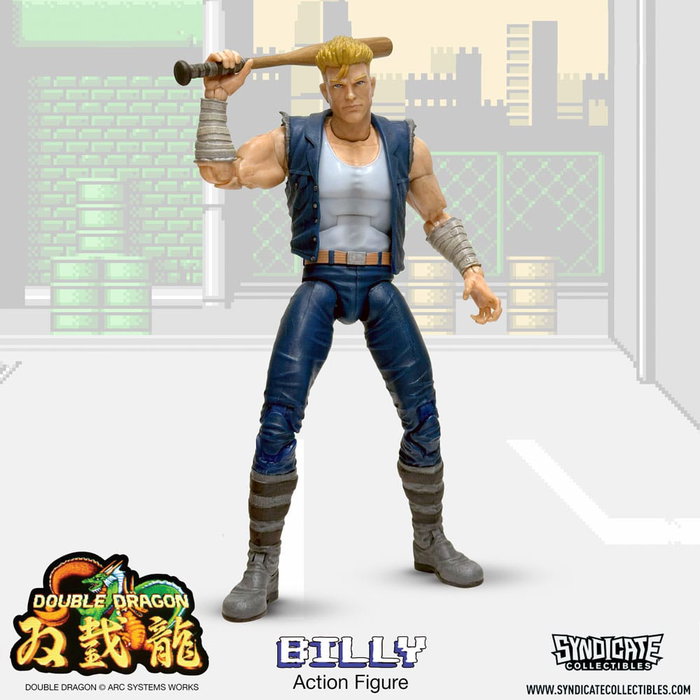 Double Dragon Figura Deluxe 1/12 Billy 18 cm Double Dragon Figura Deluxe 1/12 Billy 18 cm