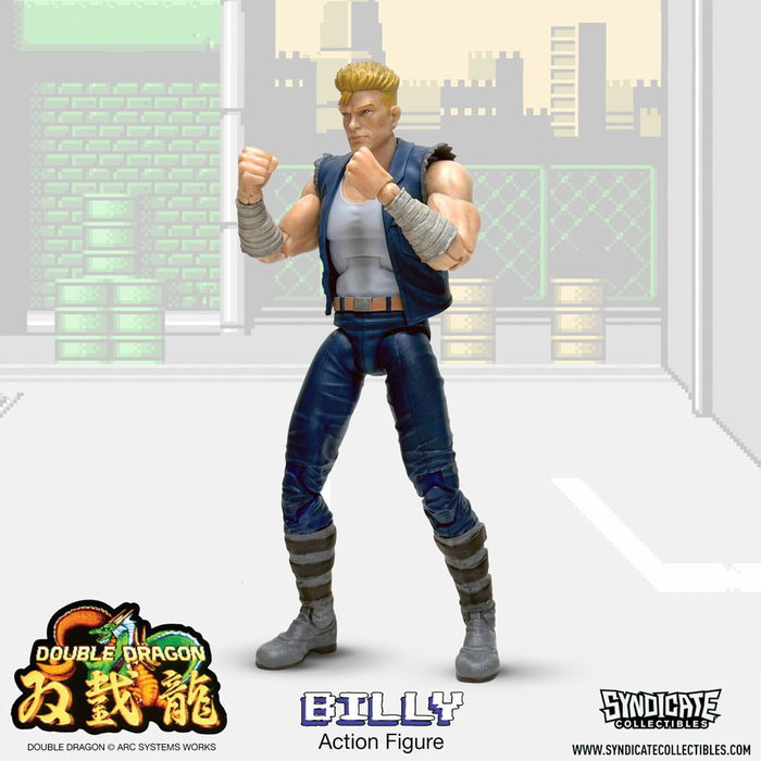 Double Dragon Figura Deluxe 1/12 Billy 18 cm Double Dragon Figura Deluxe 1/12 Billy 18 cm