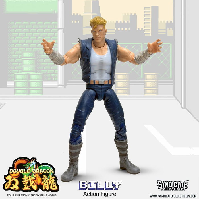 Double Dragon Figura Deluxe 1/12 Billy 18 cm Double Dragon Figura Deluxe 1/12 Billy 18 cm
