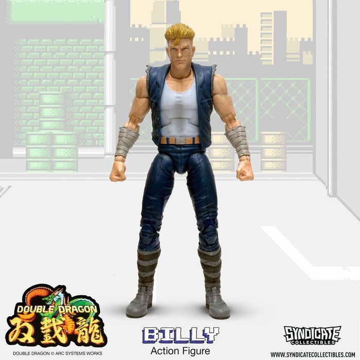 Double Dragon Figura Deluxe 1/12 Billy 18 cm Double Dragon Figura Deluxe 1/12 Billy 18 cm
