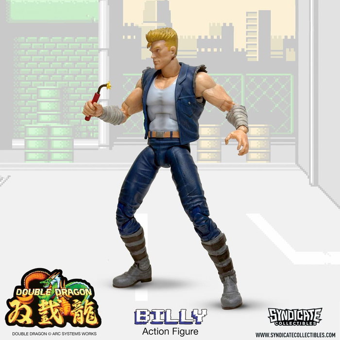 Double Dragon Figura Deluxe 1/12 Billy 18 cm Double Dragon Figura Deluxe 1/12 Billy 18 cm