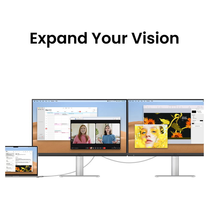 BenQ MA270S Monitor 27 pulg. 5K Ultra HD IPS 70Hz Blanco
