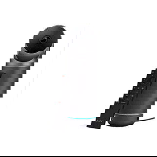 Kandao Meeting Pro Cámara de conferencia panorámica, 360 grados, video 4K, auto seguimiento, para reuniones híbridas y aulas inteligentes