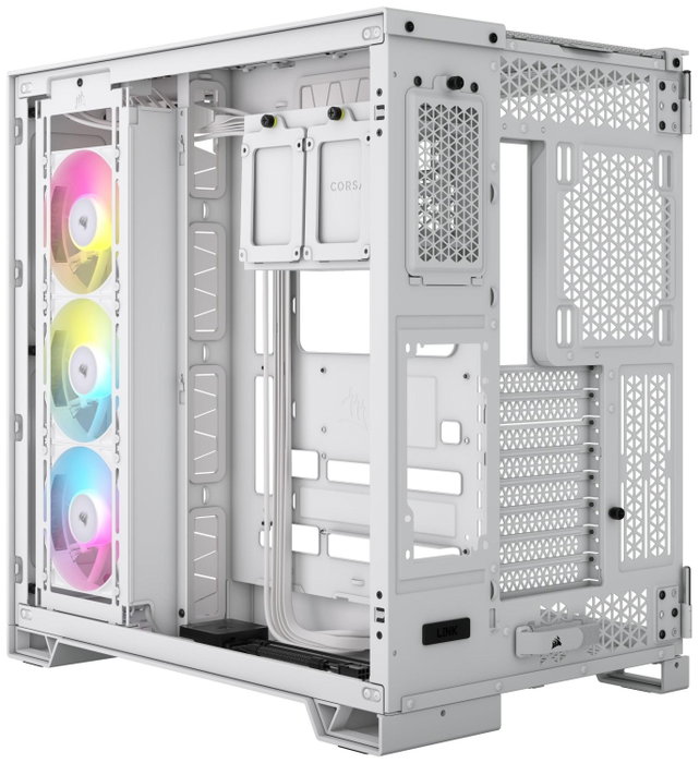Corsair iCUE LINK 6500X RGB Midi Tower Caja de PC Blanco