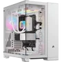 Corsair CC-9011270-WW iCUE LINK 6500X RGB Midi Tower Caja de PC Blanco