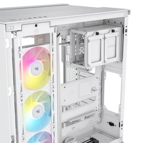 Corsair CC-9011270-WW iCUE LINK 6500X RGB Midi Tower Caja de PC Blanco Corsair CC-9011270-WW iCUE LINK 6500X RGB Midi Tower Caja de PC Blanco