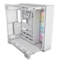 Corsair CC-9011270-WW iCUE LINK 6500X RGB Midi Tower Caja de PC Blanco