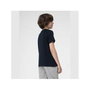 Camiseta de Manga Corta Infantil 4F M291 Negro