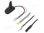 PER.PIC. Antena Shark de 15dBi para Automóviles, Negro