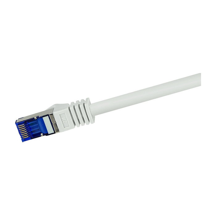 LogiLink Patch cable Cat.6A S/FTP Ultraflex 1,0 m gris