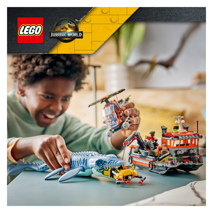 LEGO Jurassic World 77983 Ataque del Mosasaurus en el bote LEGO Jurassic World 77983 Ataque del Mosasaurus en el bote